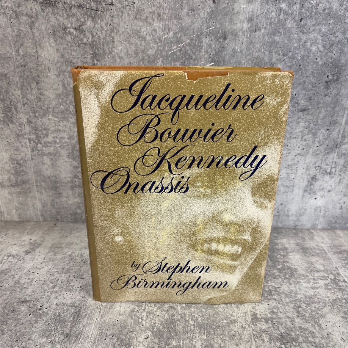 jacqueline bouvier on kennedy onassis book, by stephen birmingham, 1978 Hardcover image 1
