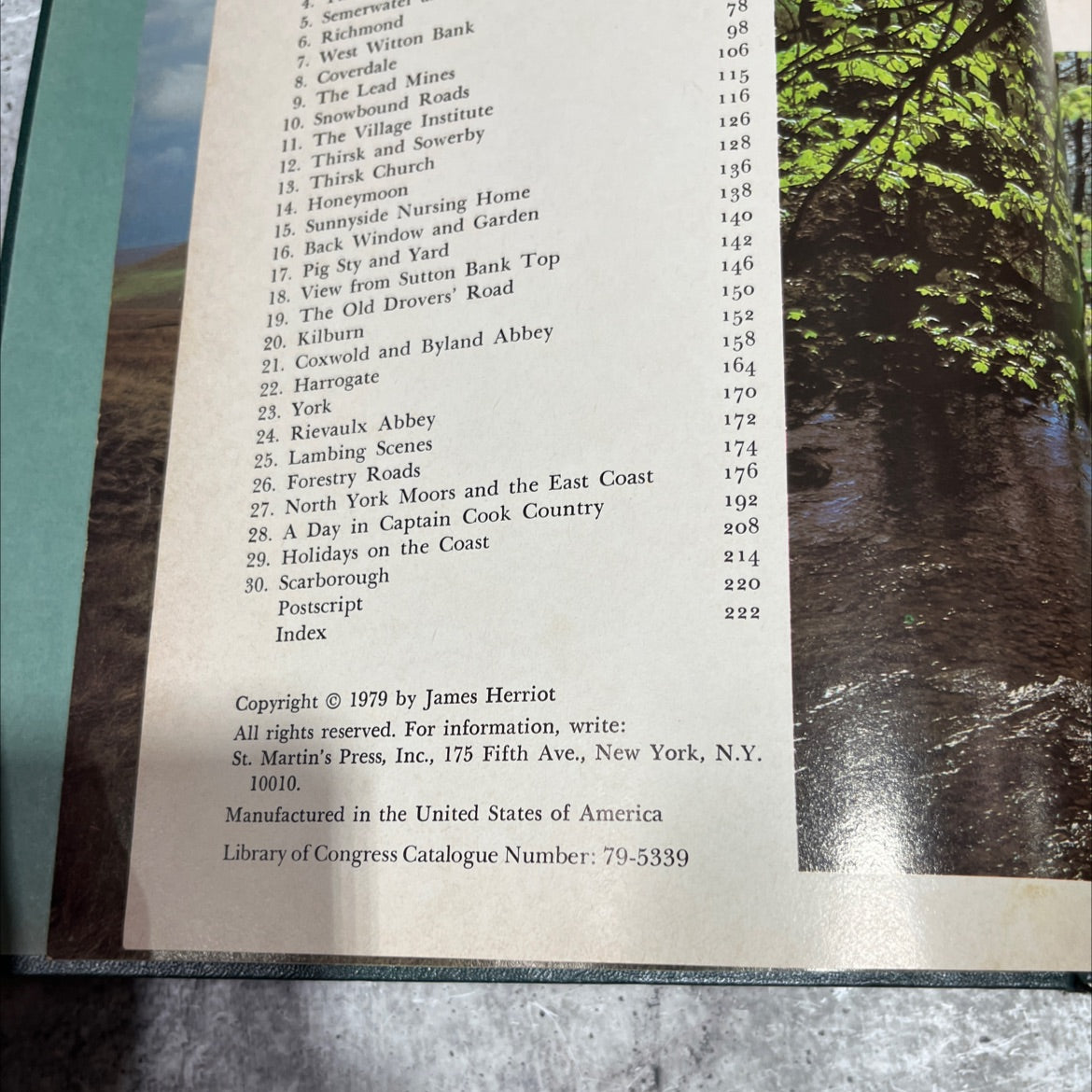 james herriot's yorkshire book, by james herriot, 1979 Hardcover image 3