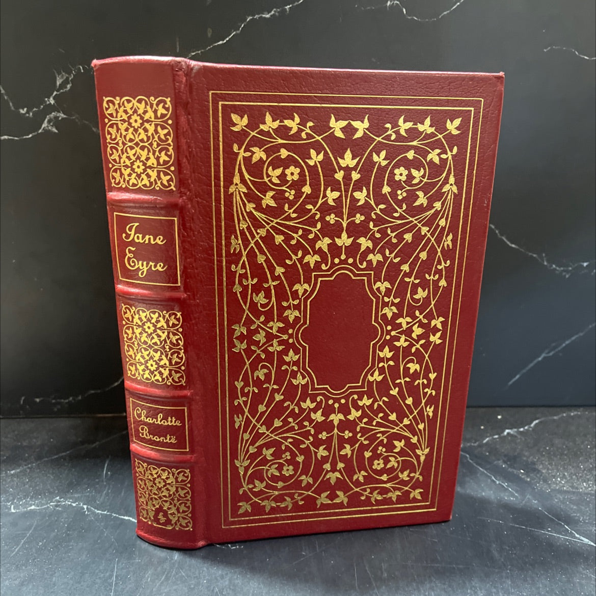 jane eyre book, by charlotte brontë, 1978 Leather image 1