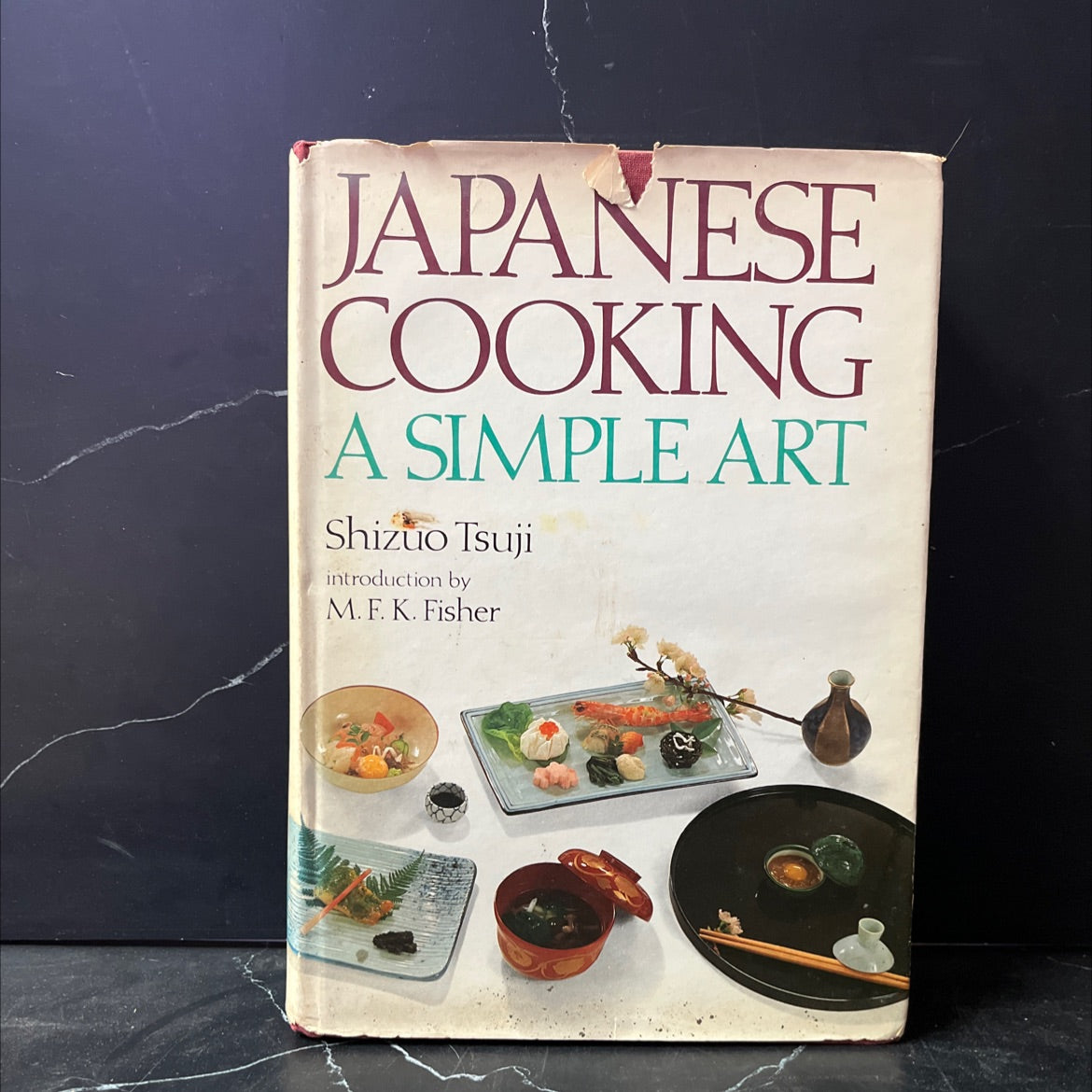 japanese cooking a simple art book, by Shizuo Tsuji, 1980 Hardcover image 1