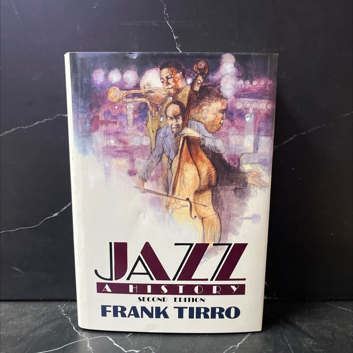 jazz a history book, by Frank Tirro, 1993 Hardcover image 1