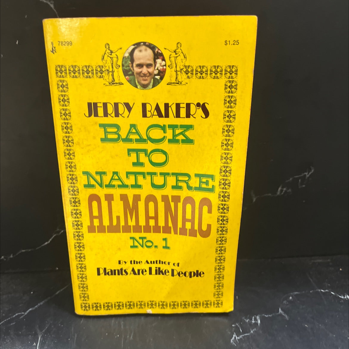 jerry baker's back to nature almanac no. 1 book, by Jerry Baker, 1973 Paperback image 1