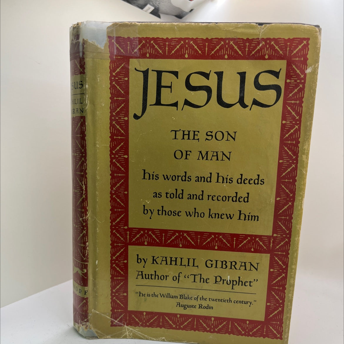jesus the son of man his words and his deeds as told and recorded by those who knew him book, by kahlil gibran, 1976 image 1
