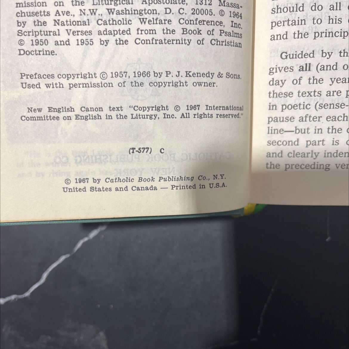 jihiи parish: a mass book and hymnal book, by unknown, 1967 Hardcover image 3