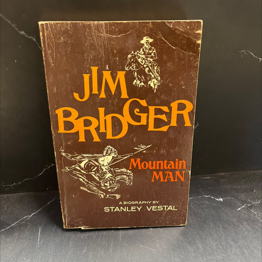 jim bridger mountain man a biography book, by stanley vestal, 1972 Hardcover image 1