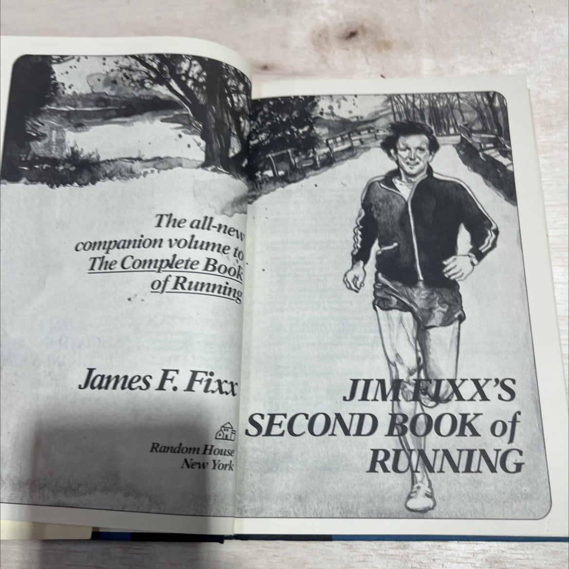 jim fixx's second book of running book, by James F. Fixx, 1980 Hardcover image 2