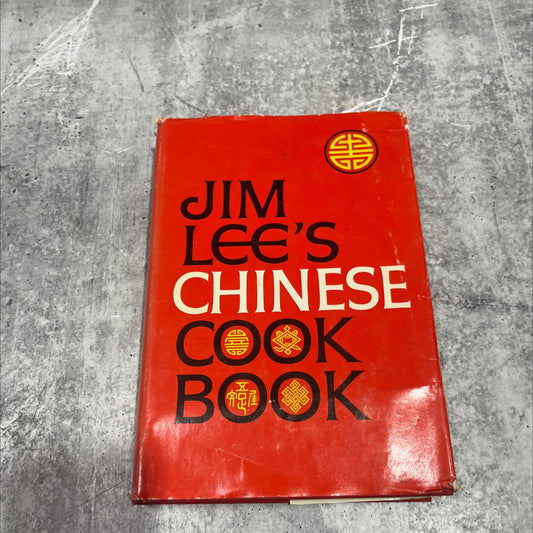 jim lee's chinese cookbook book, by Jim Lee, 1968 Hardcover image 1