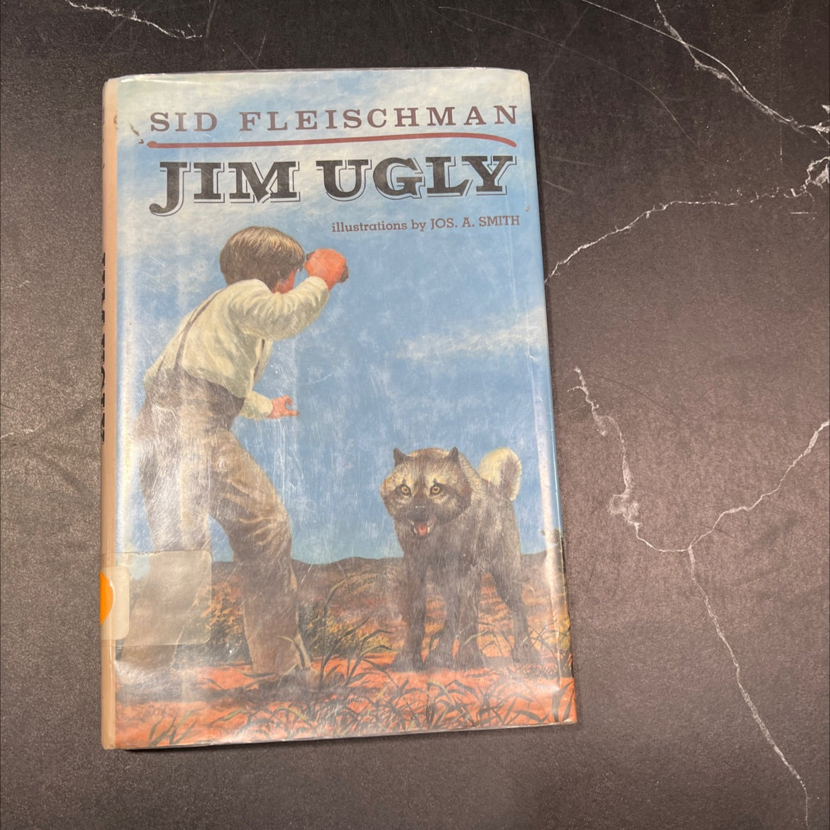 jim ugly book, by Sid Fleischman, 1992 Hardcover image 1