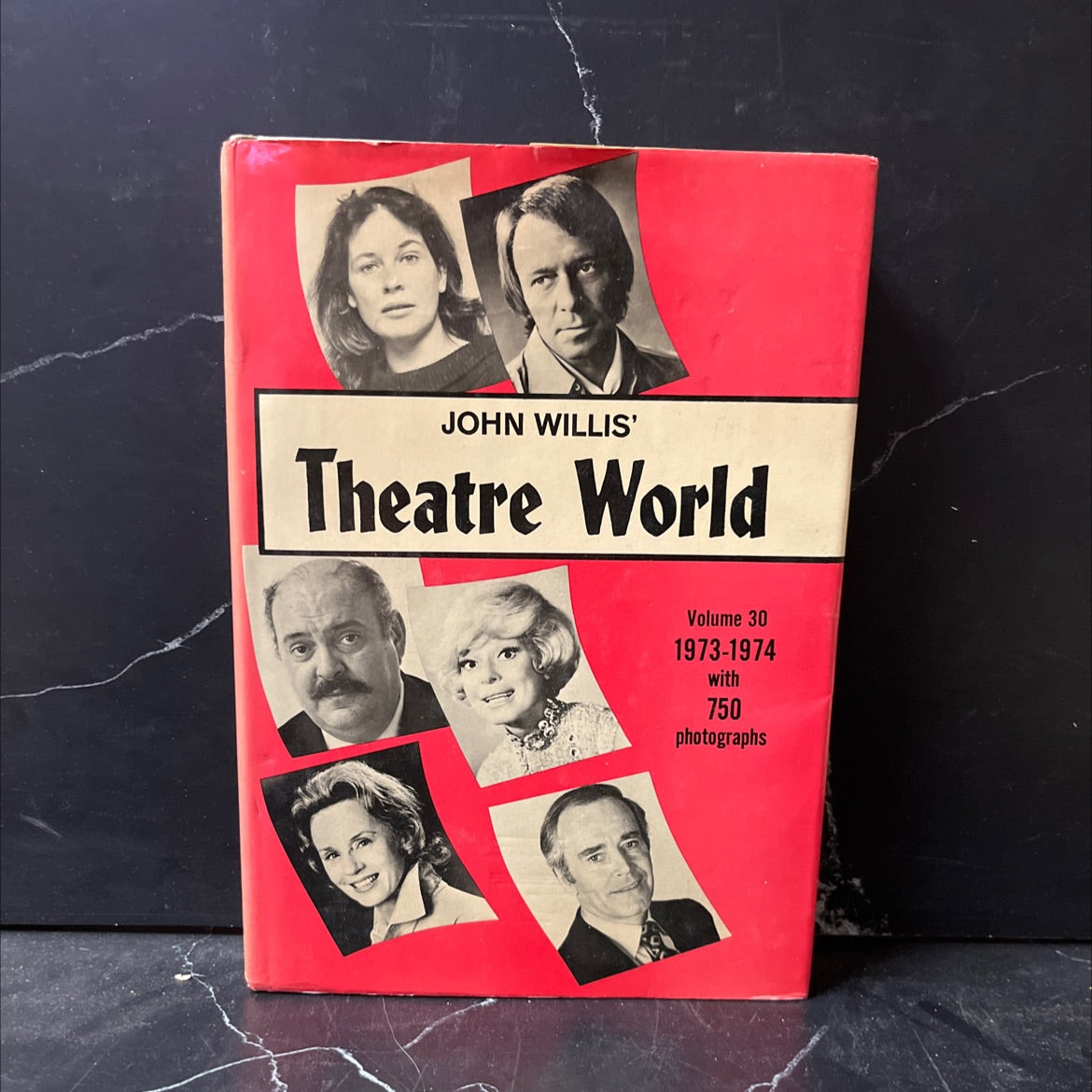 john willis theatre world 1973-1974 season volume 30 book, by John Willis, 1975 Hardcover image 1