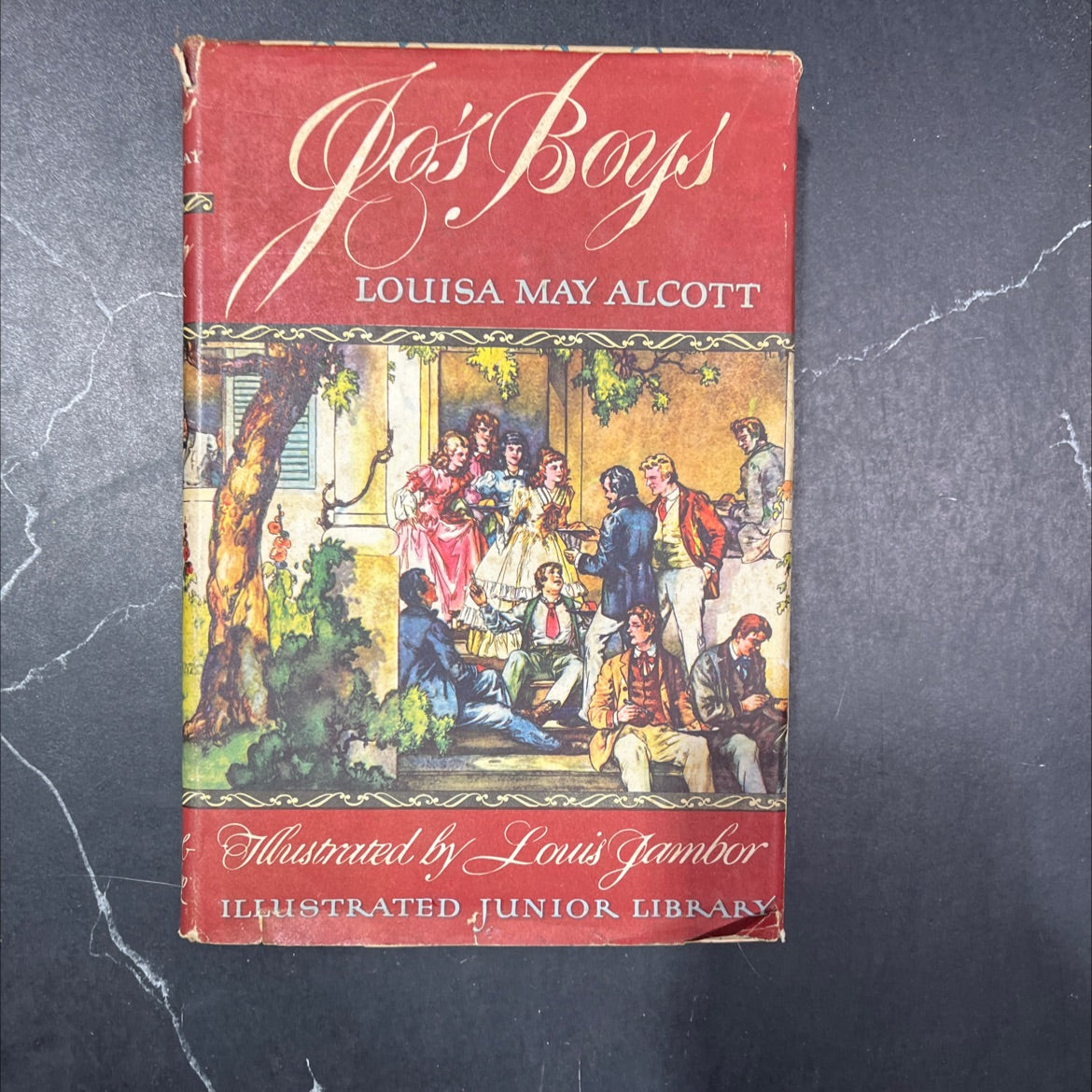 jos kaps a sequel to little men book, by louisa may alcott, 1949 Hardcover image 1