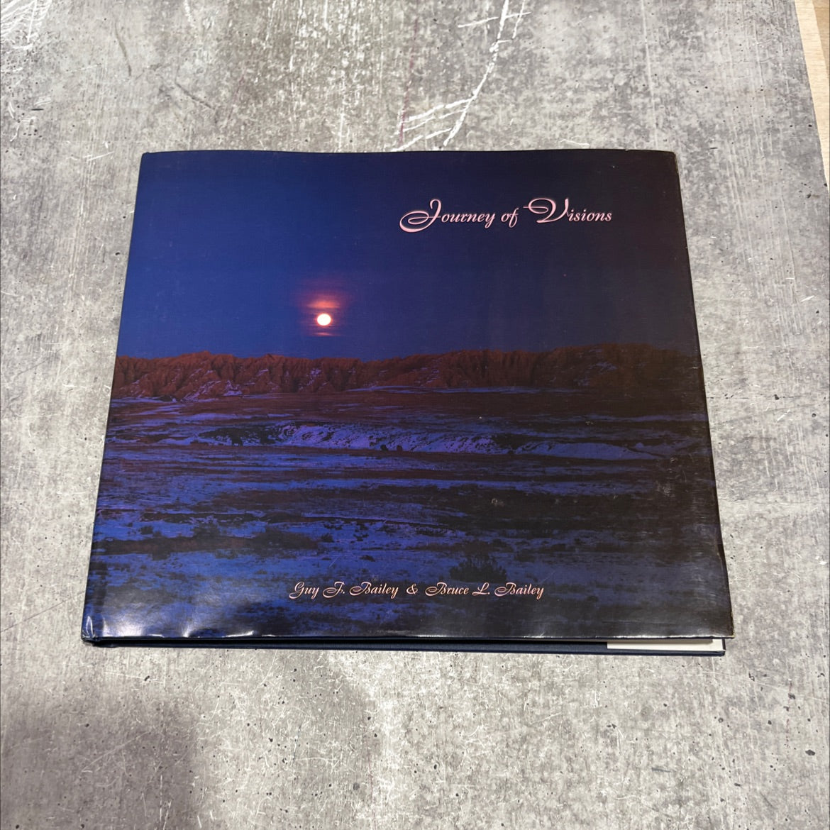 journey of visions book, by guy f. bailey and bruce l. bailey, 1996 Hardcover image 1