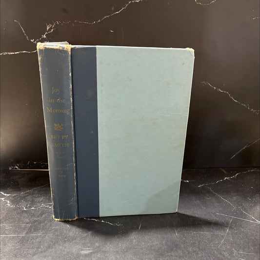 joy in the morning book, by betty smith, 1963 Hardcover, Vintage image 1