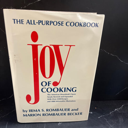 joy of cooking book, by Irma S. Rombauer, Marion Rombauer Becker, 1981 Hardcover image 1