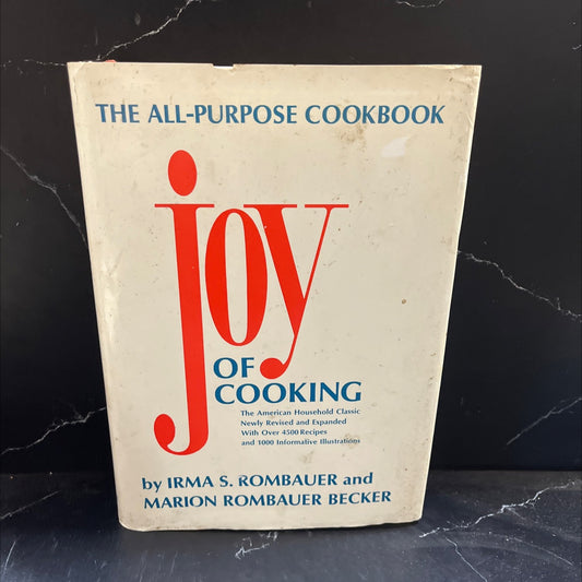 joy of cooking book, by irma von starkloff rombauer, marion rombauer becker, 1984 Hardcover image 1