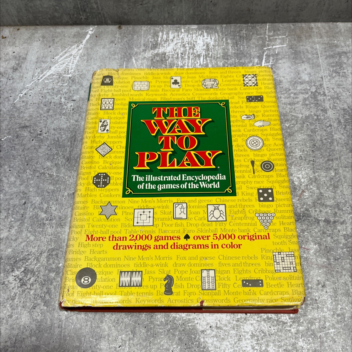juhoe to play the illustrated encyclopedia of the games of the world book, by diagram group, 1975 Hardcover image 1