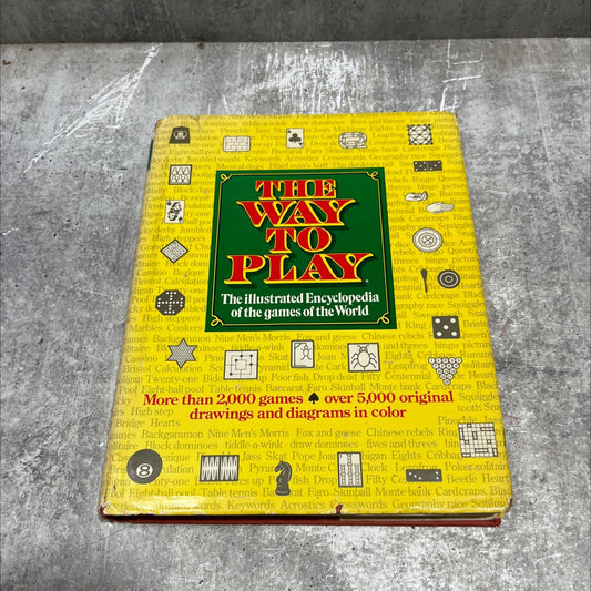 juhoe to play the illustrated encyclopedia of the games of the world book, by diagram group, 1975 Hardcover image 1