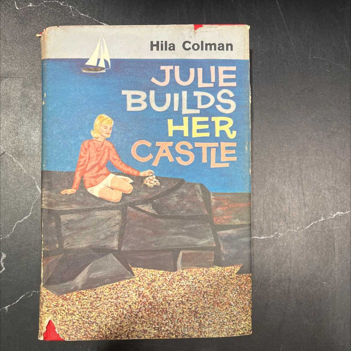 julie builds her castle book, by hila colman, 1959 Hardcover image 1