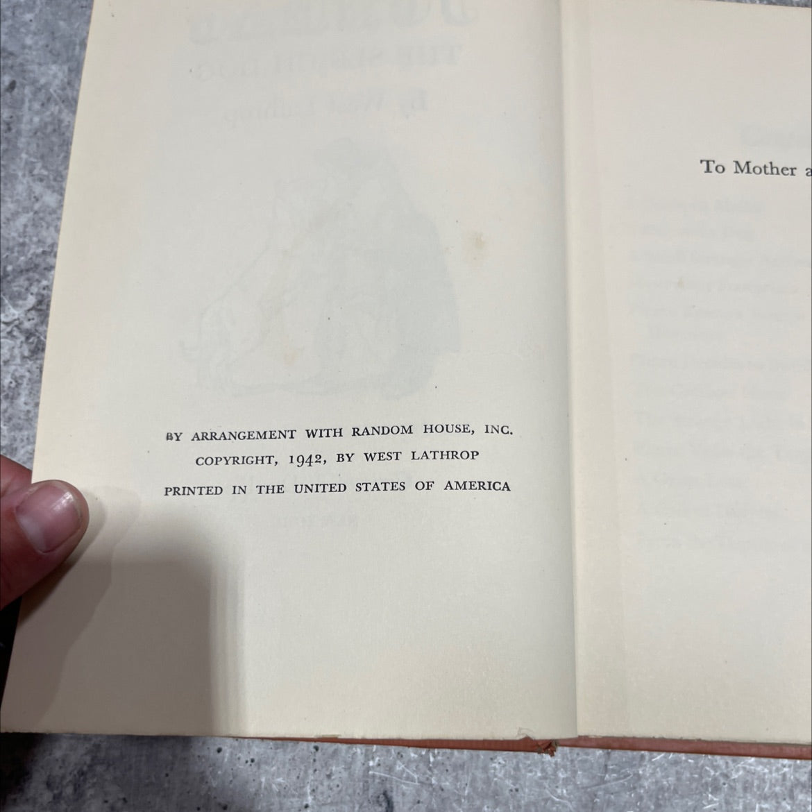 juneau the sleigh dog book, by west lathrop, 1942 Hardcover image 3