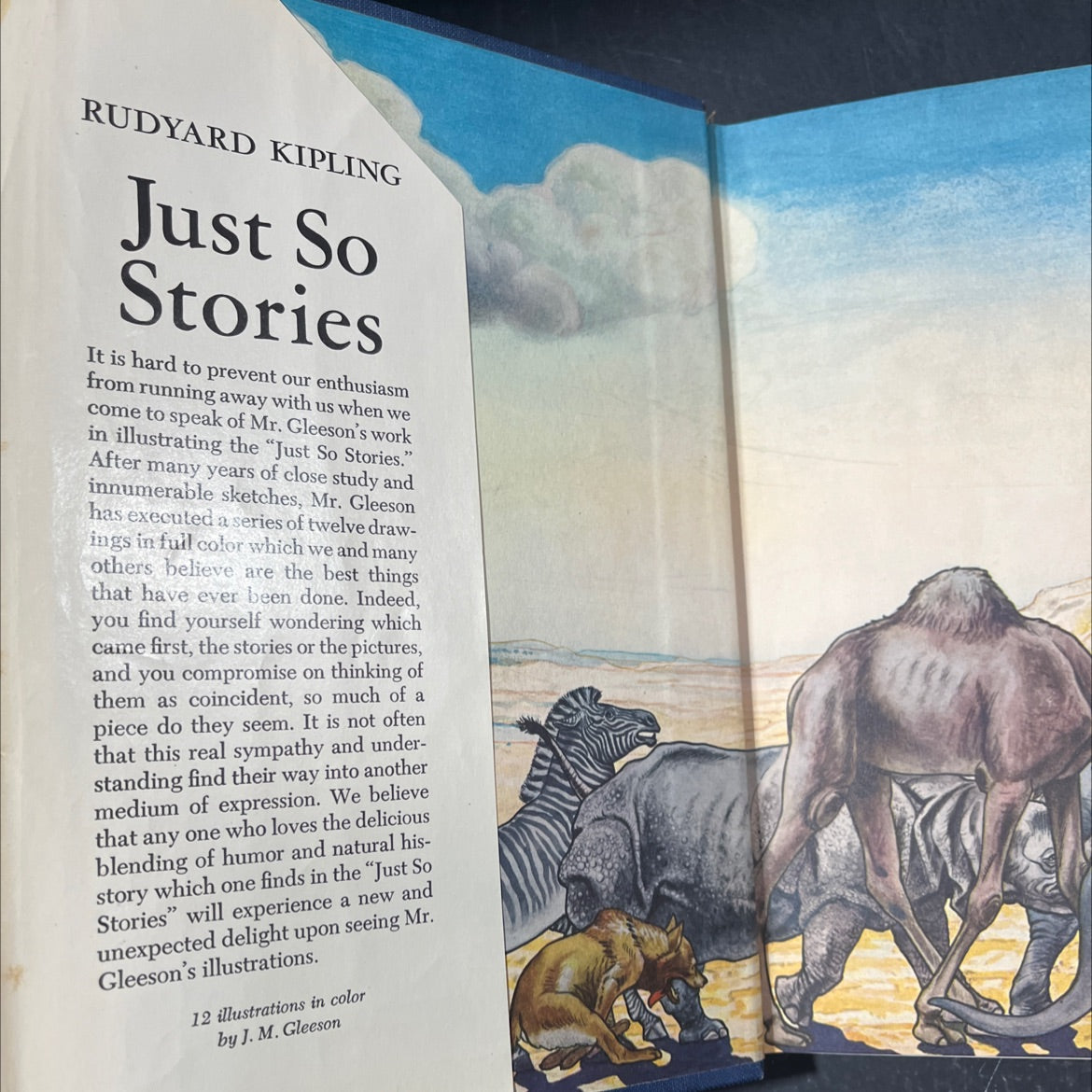 just so stories book, by rudyard kipling, 1912 Hardcover image 4