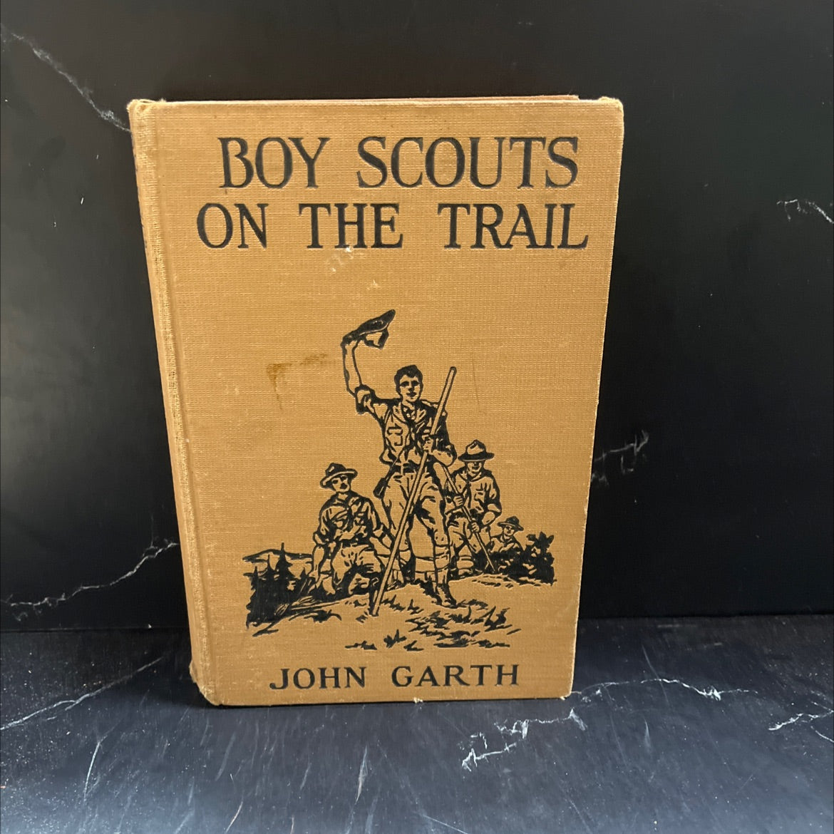 k- the boy scouts on the trail book, by john garth, 1920 Hardcover image 1