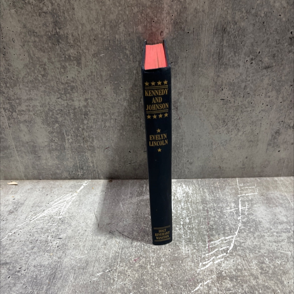 kennedy and johnson book, by evelyn lincoln, 1968 Hardcover image 4