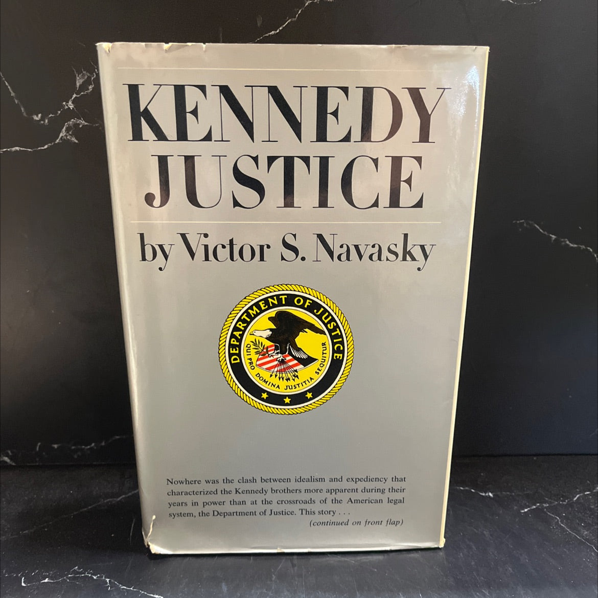 kennedy justice book, by victor s. navasky, 1971 Hardcover image 1
