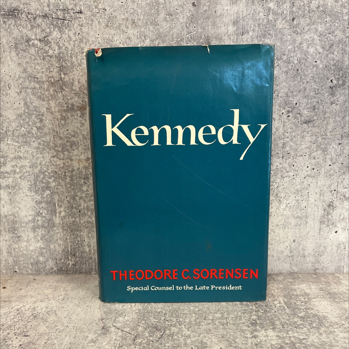 kennedy book, by theodore c. sorensen, 2001 Hardcover image 1