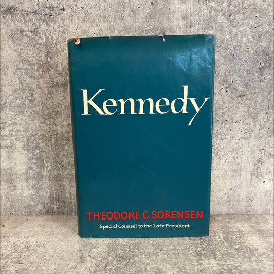 kennedy book, by theodore c. sorensen, 2001 Hardcover image 1