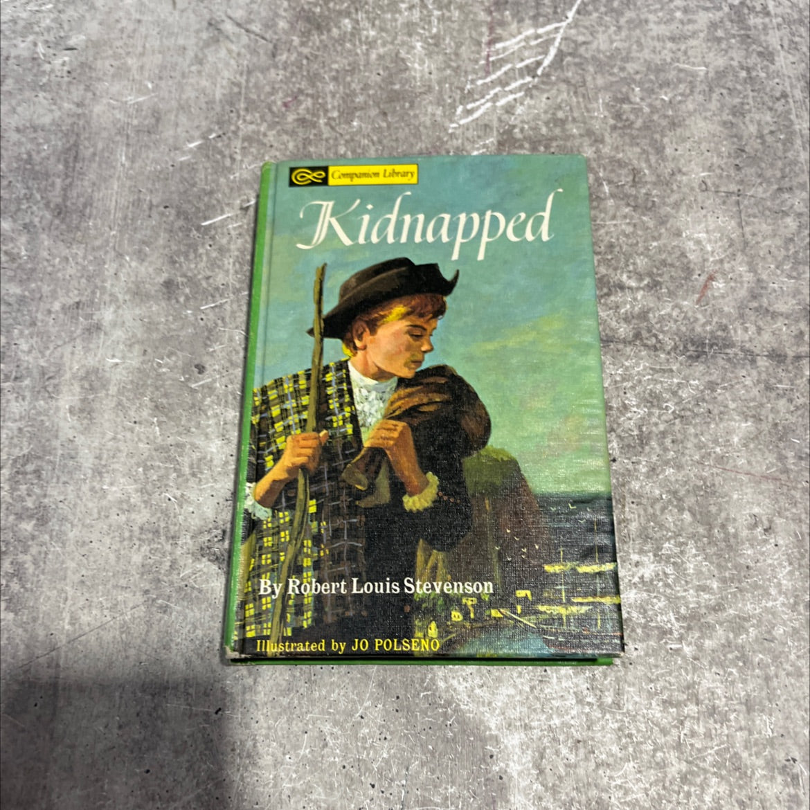 kidnapped book, by robert louis stevenson, 1965 Hardcover image 1