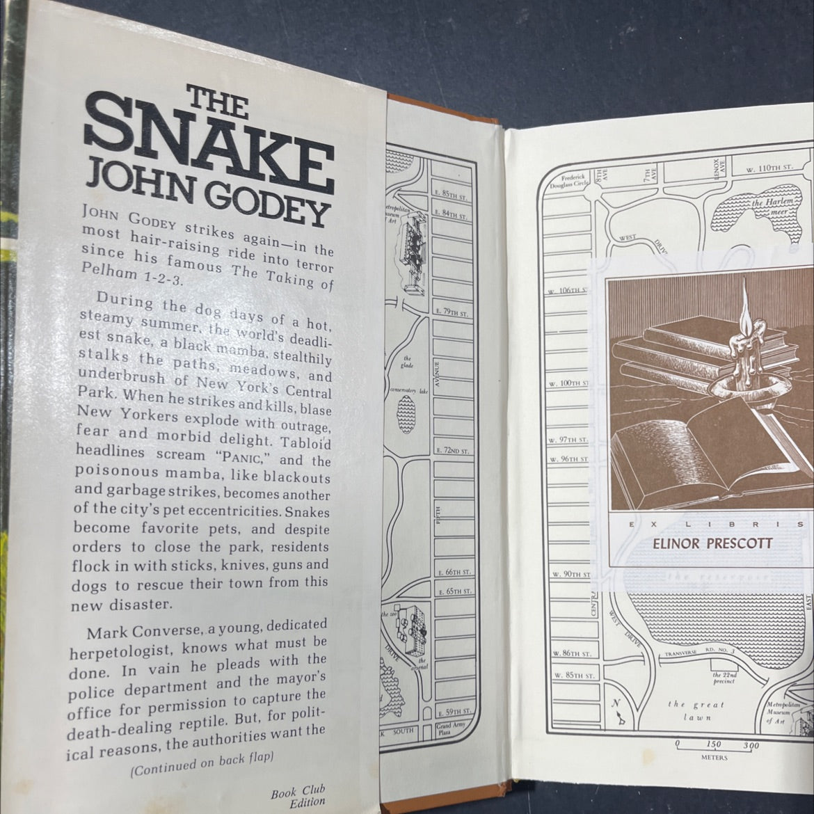 kill today the snake book, by John Godey, 1978 Hardcover image 4