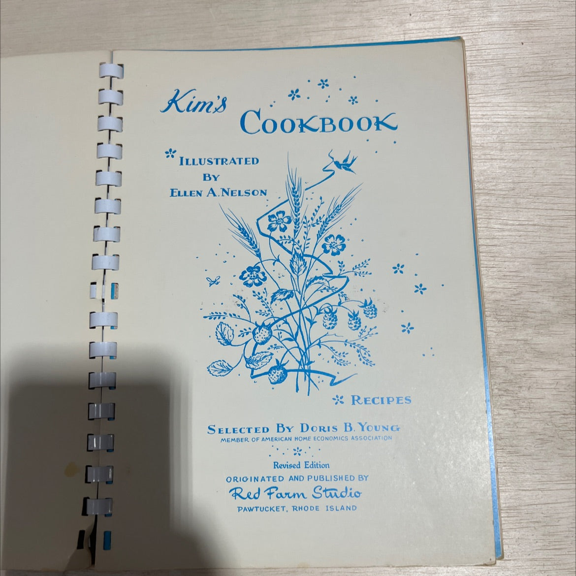 kims cookbook book, by jj illustrated by ellen a. nelson, 1979 Paperback image 2