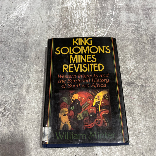 king solomon's mines revisited book, by william minter, 1986 Hardcover image 1