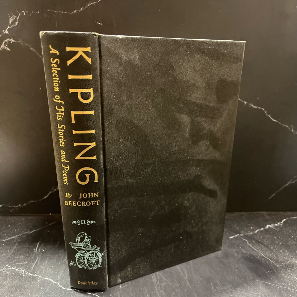kipling a selection of his stories and poems book, by rudyard kipling, 1956 Hardcover image 1