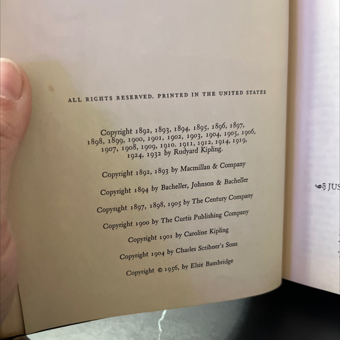 kipling a selection of his stories and poems book, by john beecroft, 1956 Hardcover image 3