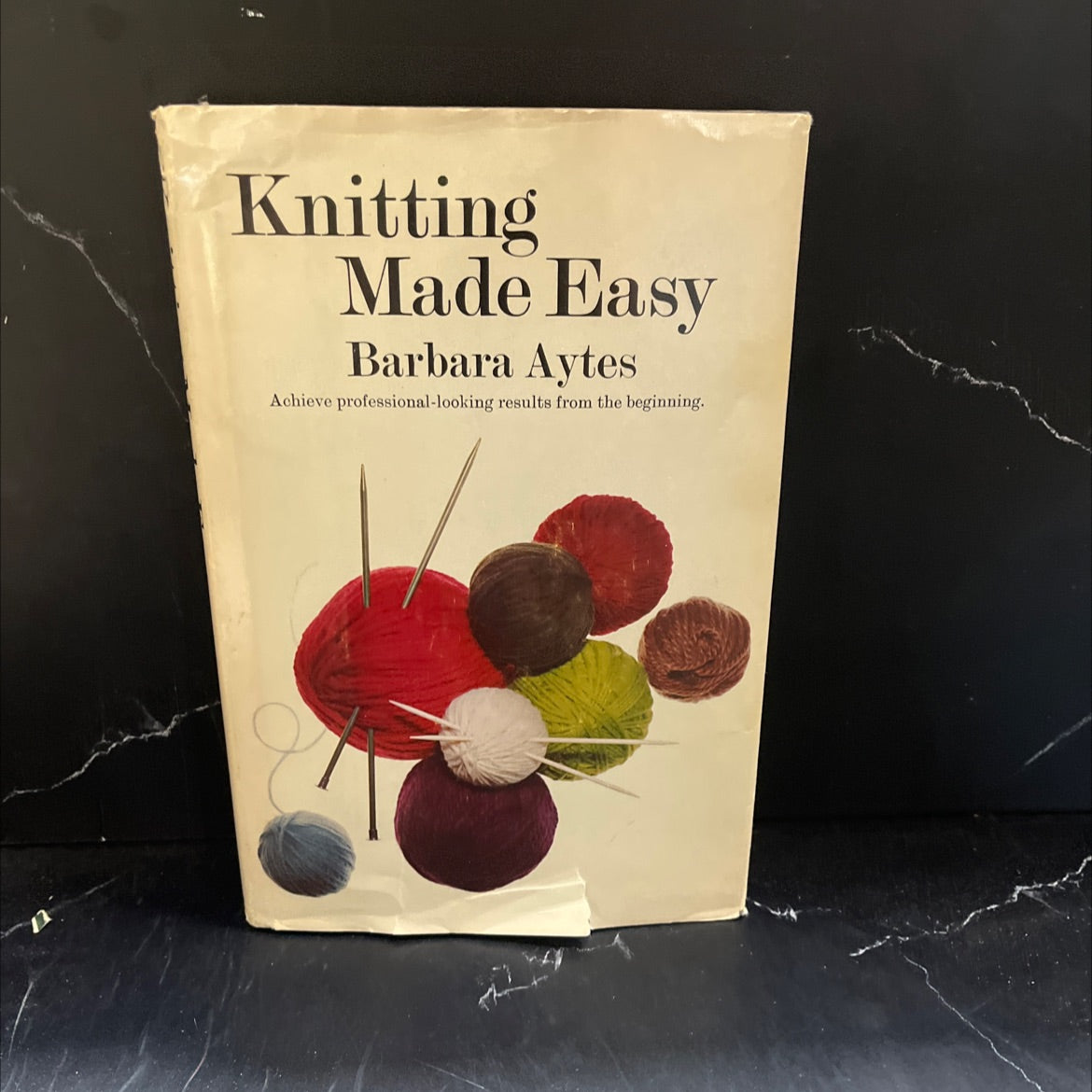 knitting made easy book, by barbara aytes, 1970 Hardcover image 1