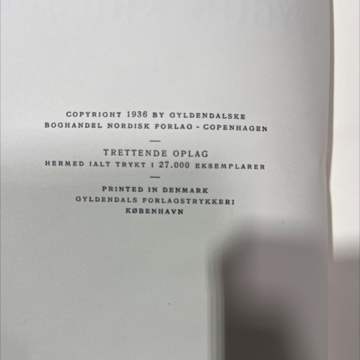 krumpen book, by thit jensen, 1942 Leather image 3