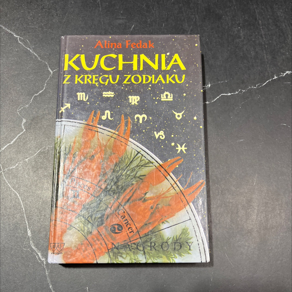 kuchnia z kręgu zodiaku book, by Alina Fedak, 1992 Hardcover image 1
