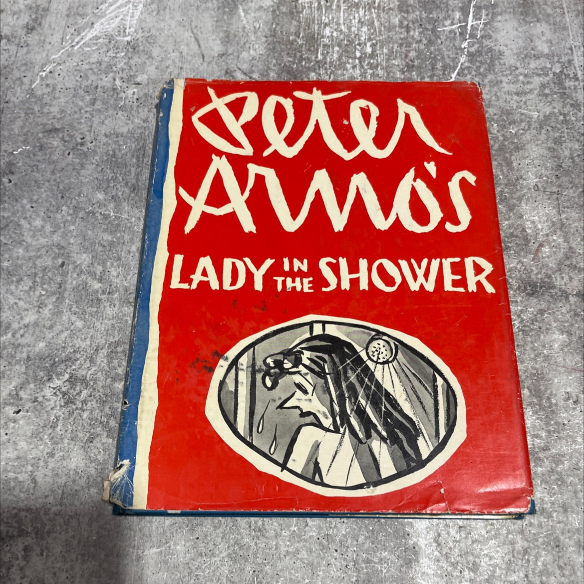 lady the shower book, by peter amos, 1967 Hardcover image 1