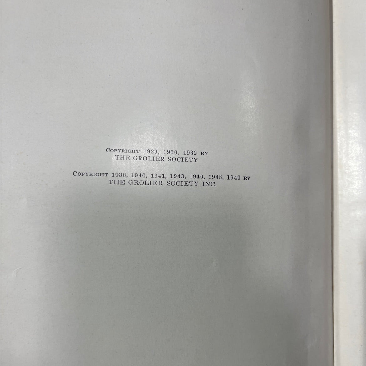 lands and peoples the world in color book, by gladys d. clewell, holland thompson, 1949 Hardcover image 3