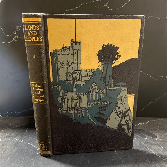 lands and peoples the world in color book, by gladys d. clewell, holland thompson, 1949 Hardcover image 1