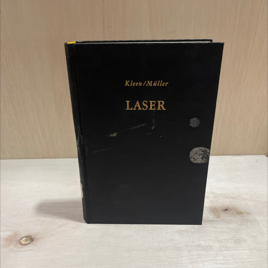 laser amplification by induced emission of optical radiation of high coherence and power density book, by W. Kleen, R. image 1