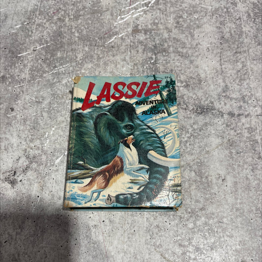 lassie adventure in alaska book, by george s. elrick, 1967 Paperback image 1