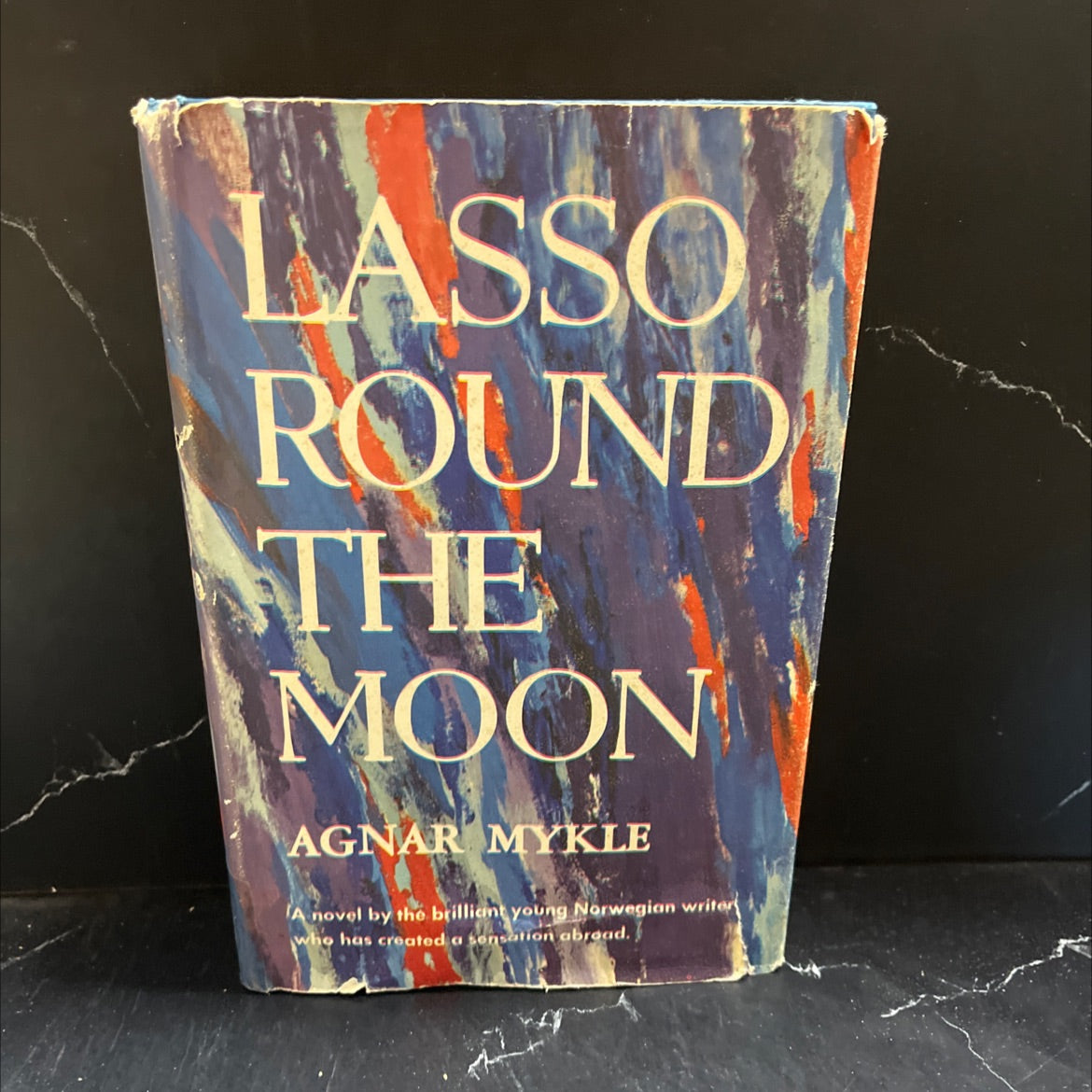lasso round the moon book, by agnar mykle, 1960 Hardcover image 1