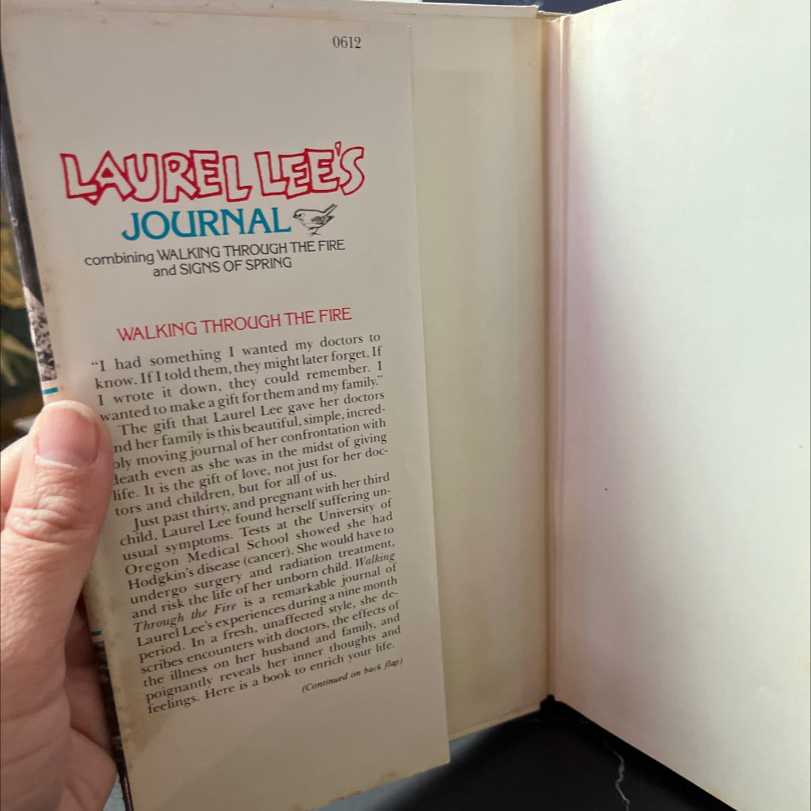 laurel lee's journal book, by Laurel Lee, 1980 Hardcover image 4