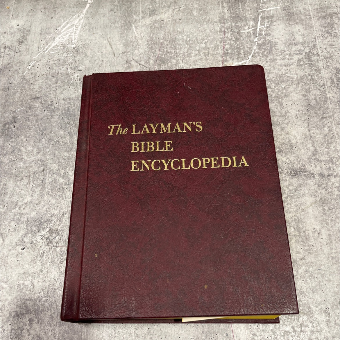 lay man's bible encyclopedia book, by william c. martin, 1964 Hardcover image 1