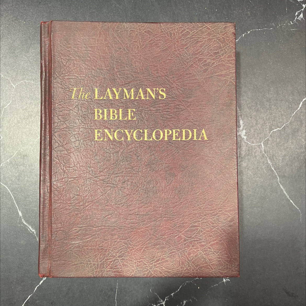 layman's bible encyclopedia book, by william c. martin, 1964 Hardcover image 1