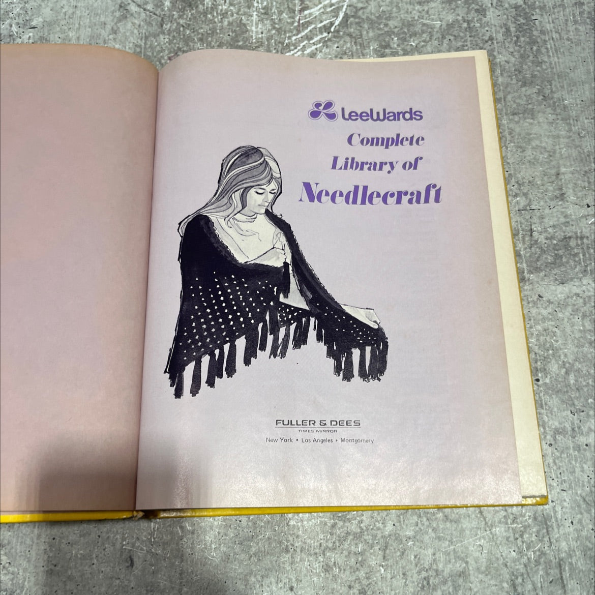 leewards complete library of needlecraft book, by unknown, 1975 Hardcover image 2