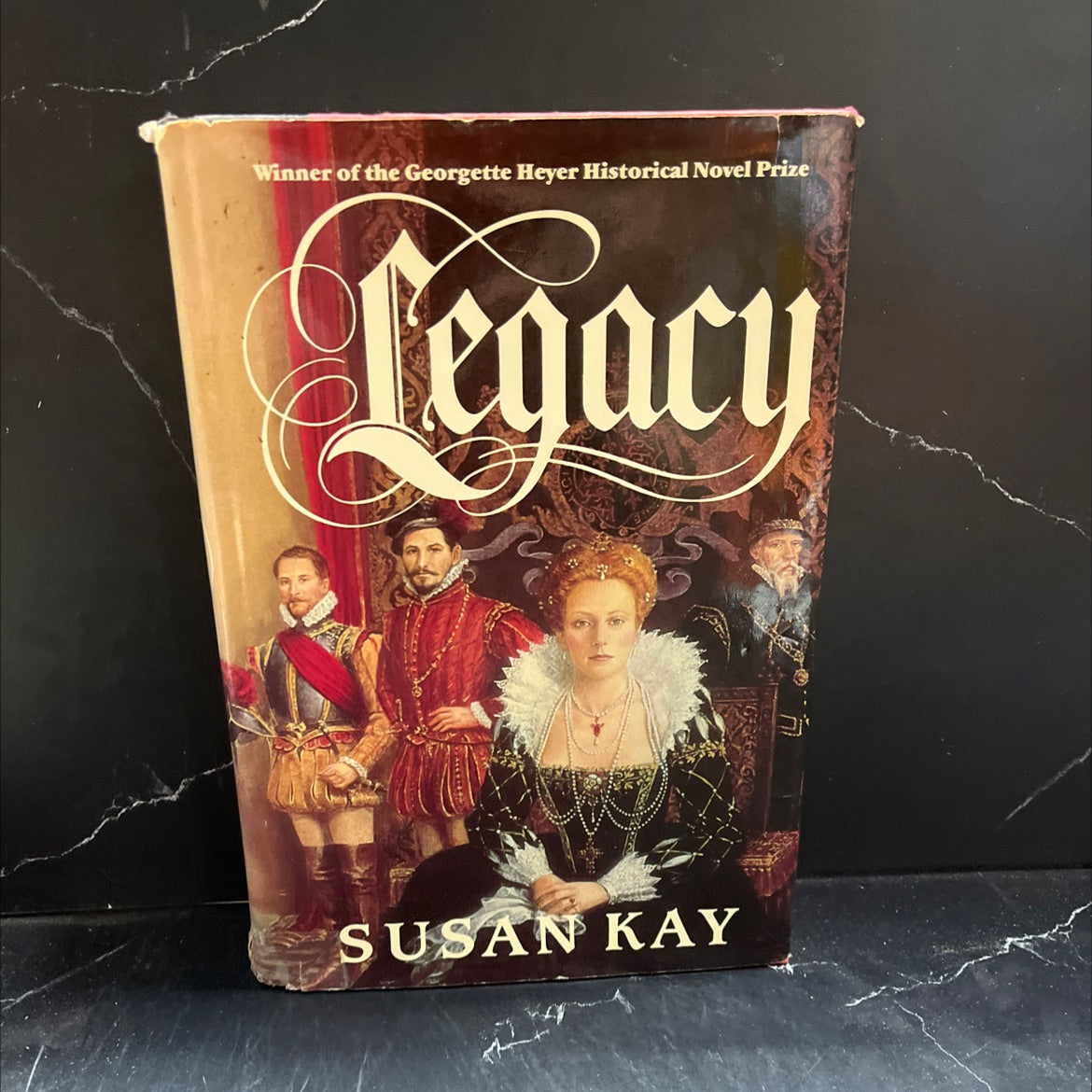 legacy book, by susan kay, 1986 Hardcover image 1