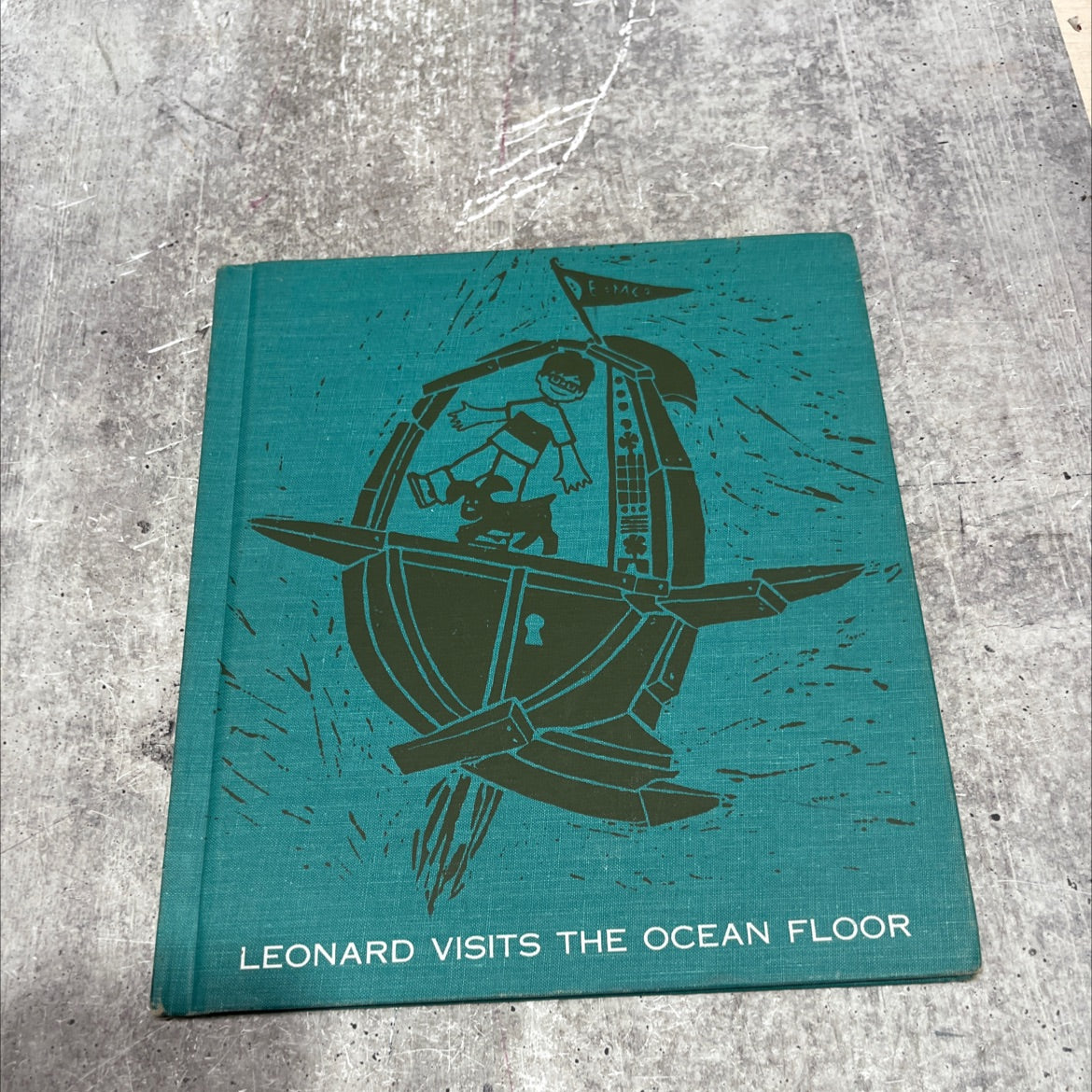 leonard and his time machine book, by gene darby, 1965 Hardcover image 1