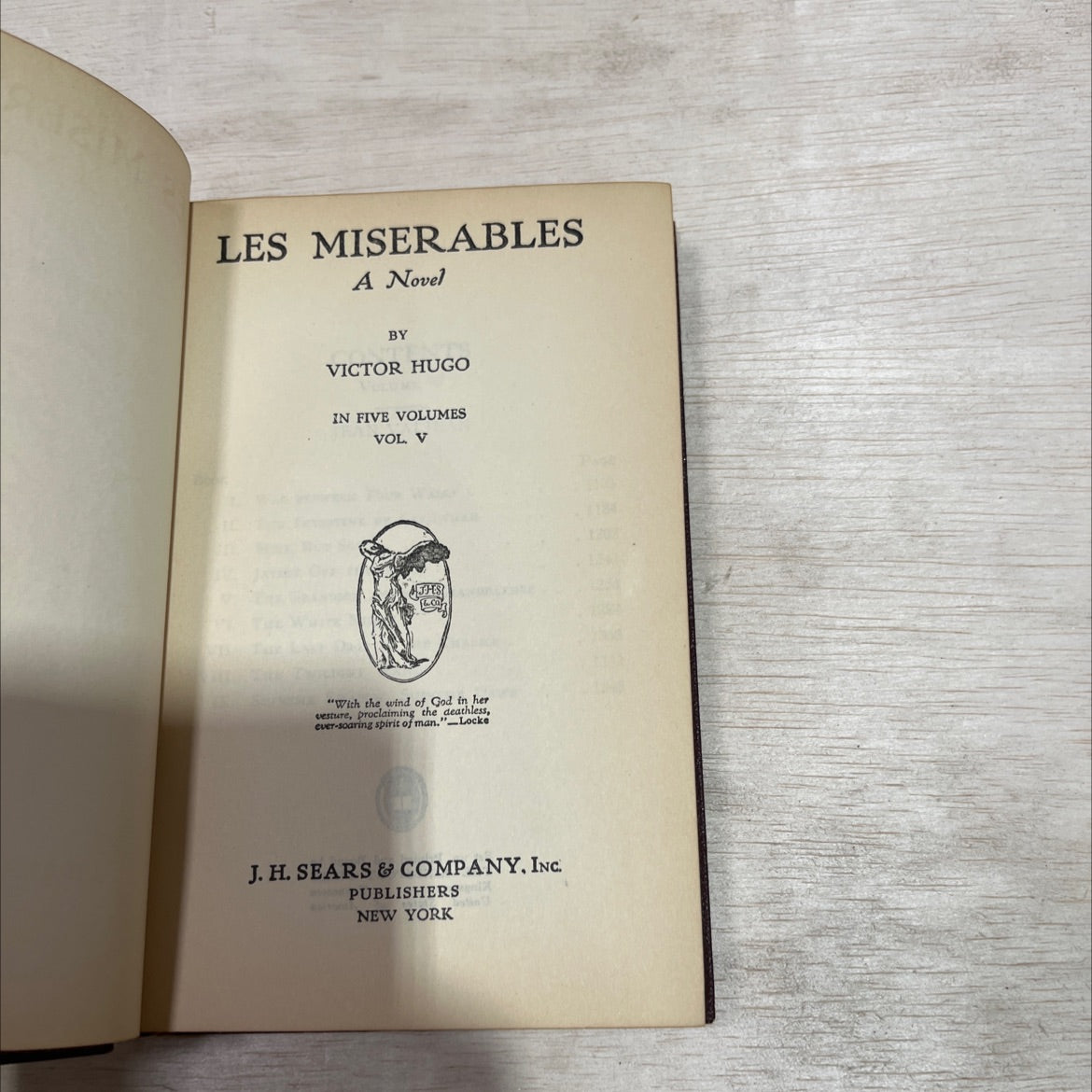 les miserables book, by victor hugo, 1970 Hardcover image 2